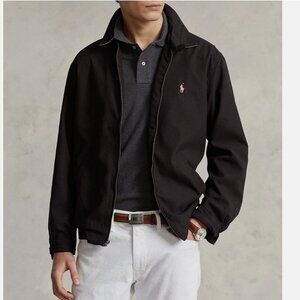NWT Men’s Polo Ralph Lauren Black Bi-Swing Jacket Plaid Lined MEDIUM $168